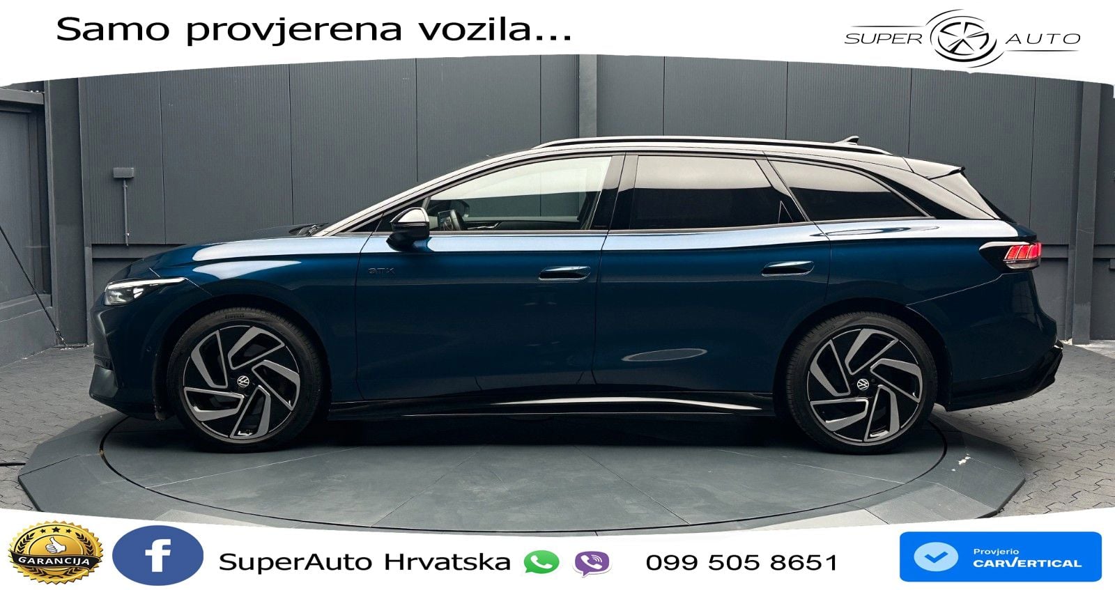 Volkswagen ID.7 GTX 91 kWh (340 KS) 4MOTION