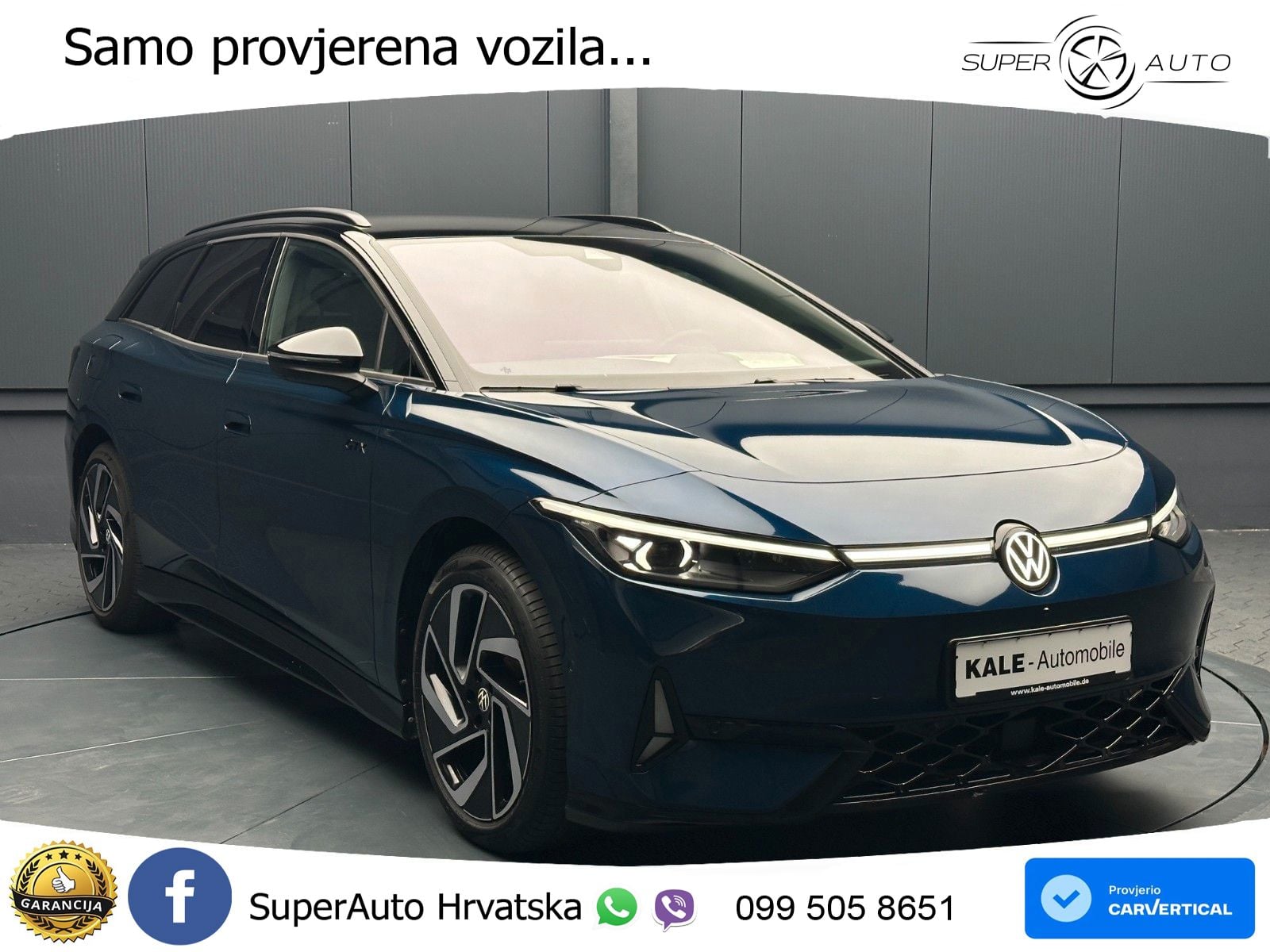 Volkswagen ID.7 GTX 91 kWh (340 KS) 4MOTION