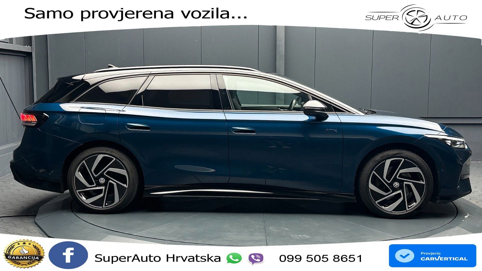 Volkswagen ID.7 GTX 91 kWh (340 KS) 4MOTION