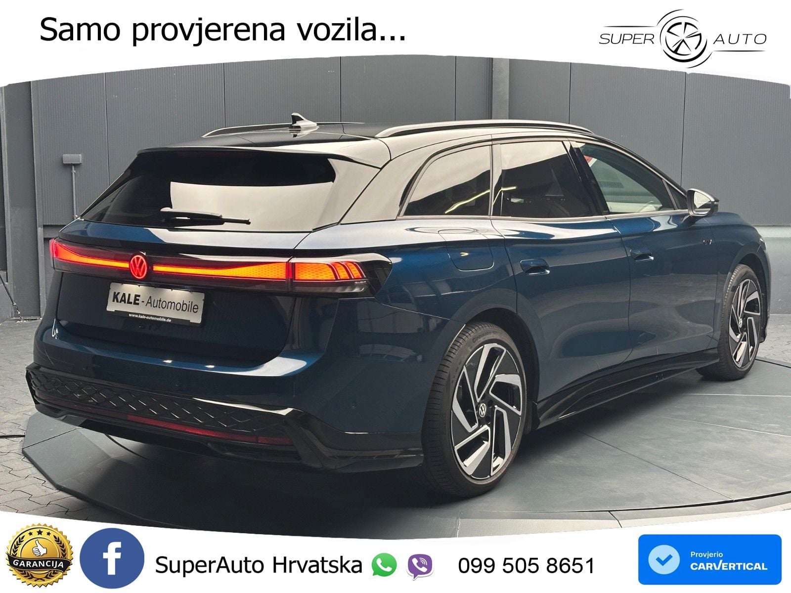 Volkswagen ID.7 GTX 91 kWh (340 KS) 4MOTION