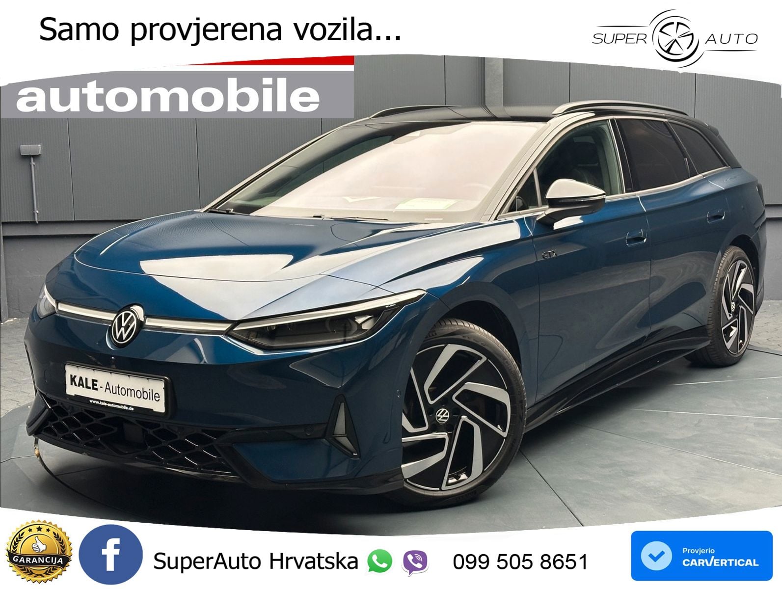 Volkswagen ID.7 GTX 91 kWh (340 KS) 4MOTION