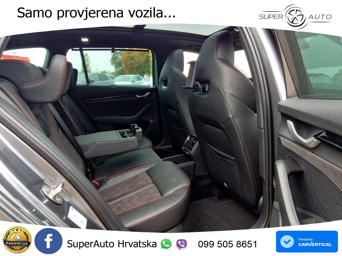 Škoda Octavia Combi RS 2.0 TSI (265 KS) DSG MATRIX+GR SJED+KAM