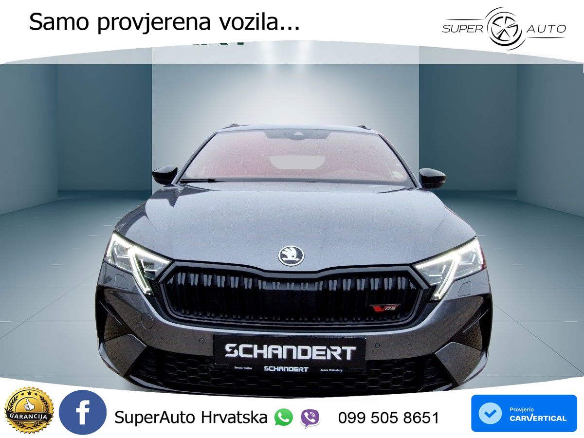 Škoda Octavia Combi RS 2.0 TSI (265 KS) DSG MATRIX+GR SJED+KAM