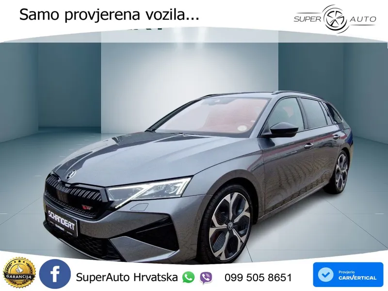 Škoda Octavia Combi RS 2.0 TSI (265 KS) DSG MATRIX+GR SJED+KAM