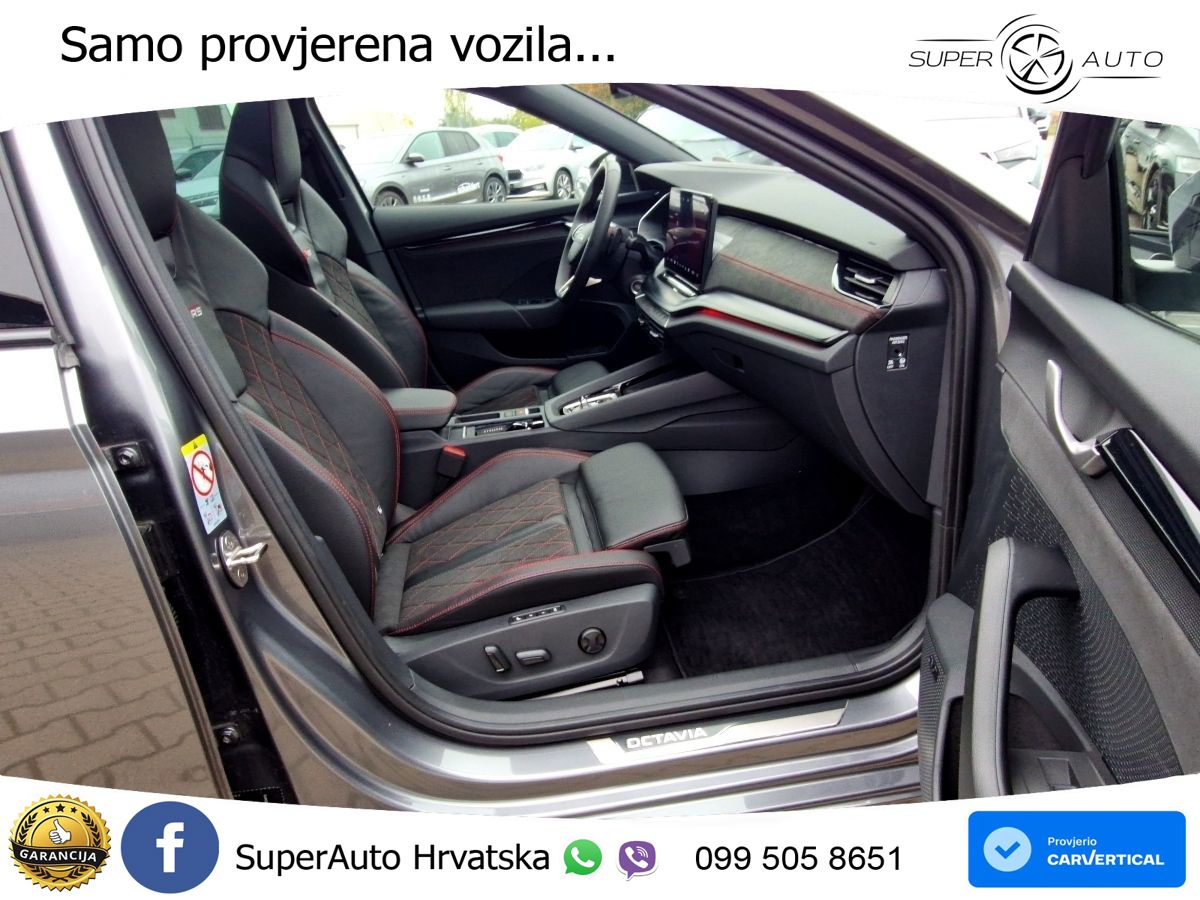 Škoda Octavia Combi RS 2.0 TSI (265 KS) DSG MATRIX+GR SJED+KAM