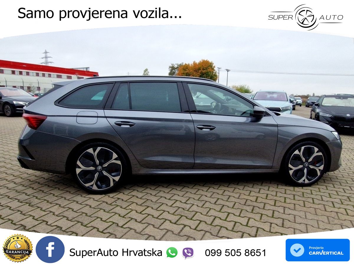 Škoda Octavia Combi RS 2.0 TSI (265 KS) DSG MATRIX+GR SJED+KAM