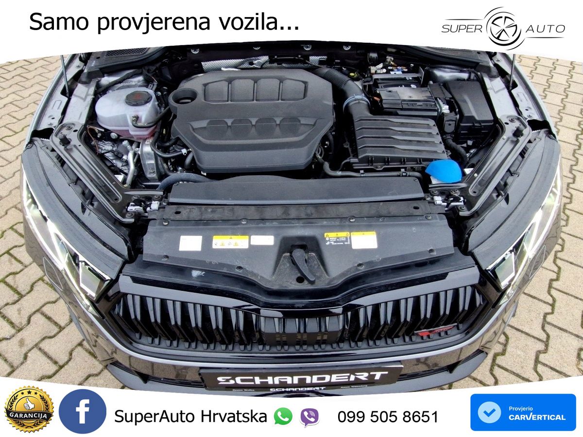 Škoda Octavia Combi RS 2.0 TSI (265 KS) DSG MATRIX+GR SJED+KAM