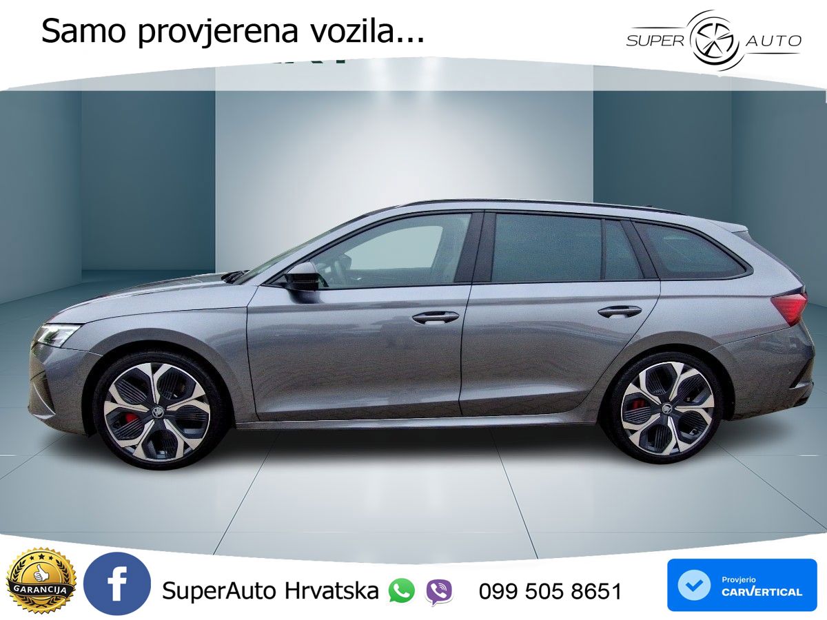Škoda Octavia Combi RS 2.0 TSI (265 KS) DSG MATRIX+GR SJED+KAM