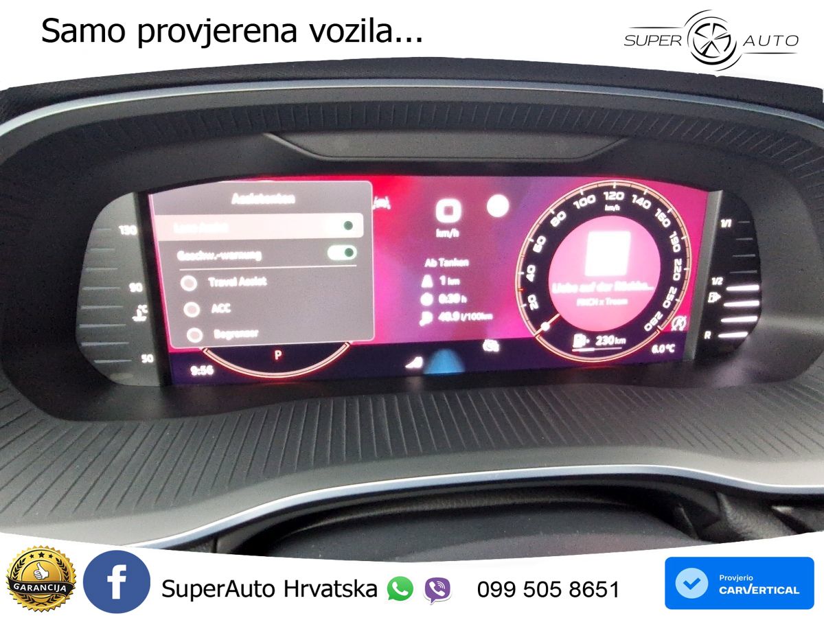 Škoda Octavia Combi RS 2.0 TSI (265 KS) DSG MATRIX+GR SJED+KAM