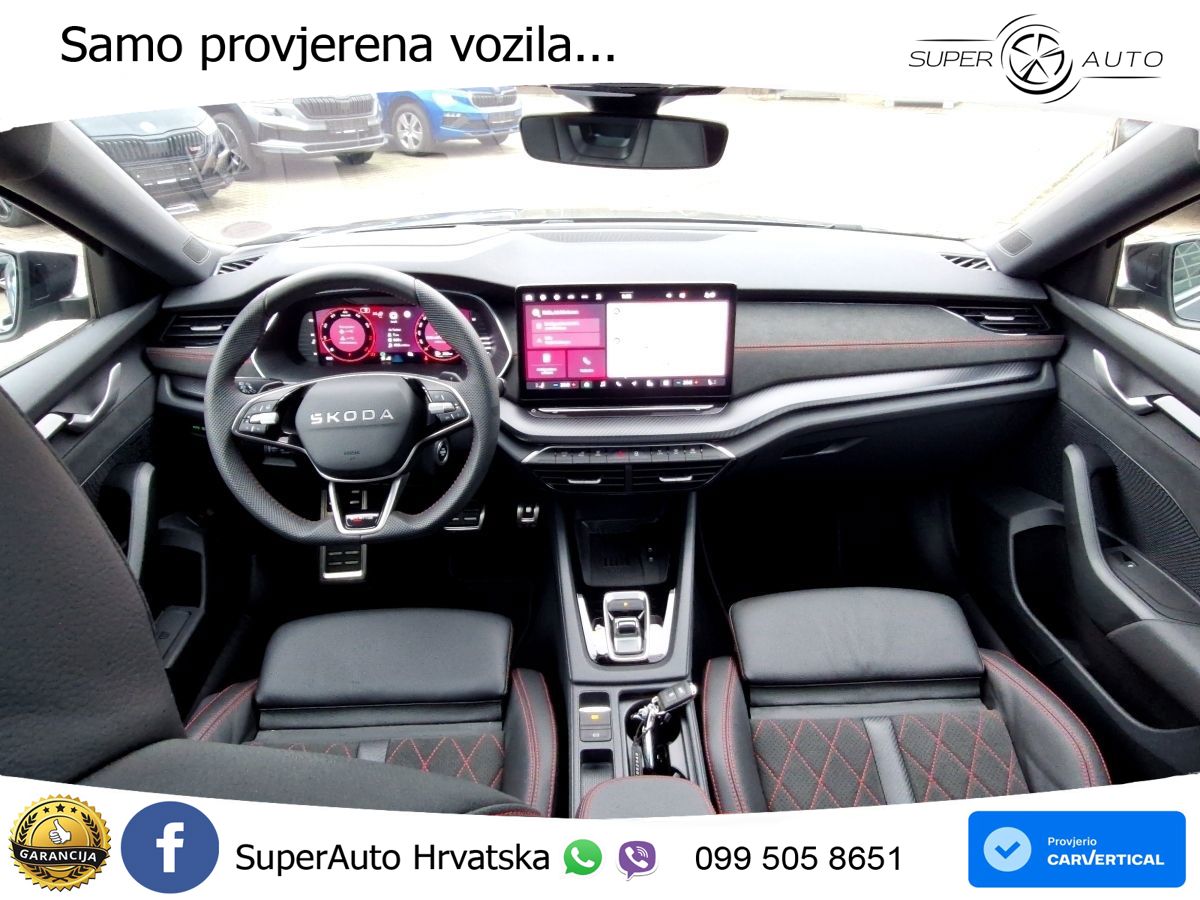 Škoda Octavia Combi RS 2.0 TSI (265 KS) DSG MATRIX+GR SJED+KAM
