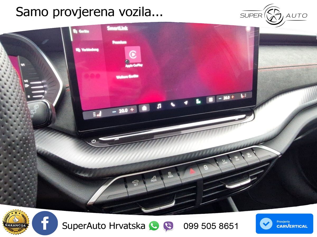 Škoda Octavia Combi RS 2.0 TSI (265 KS) DSG MATRIX+GR SJED+KAM