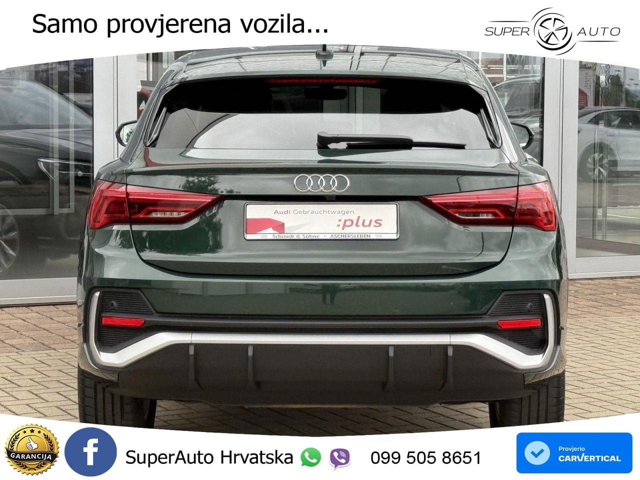 Audi Q3 Sportback 45 TFSIe (245 KS) S tronic S line MATRIX+GR SJED+KAM