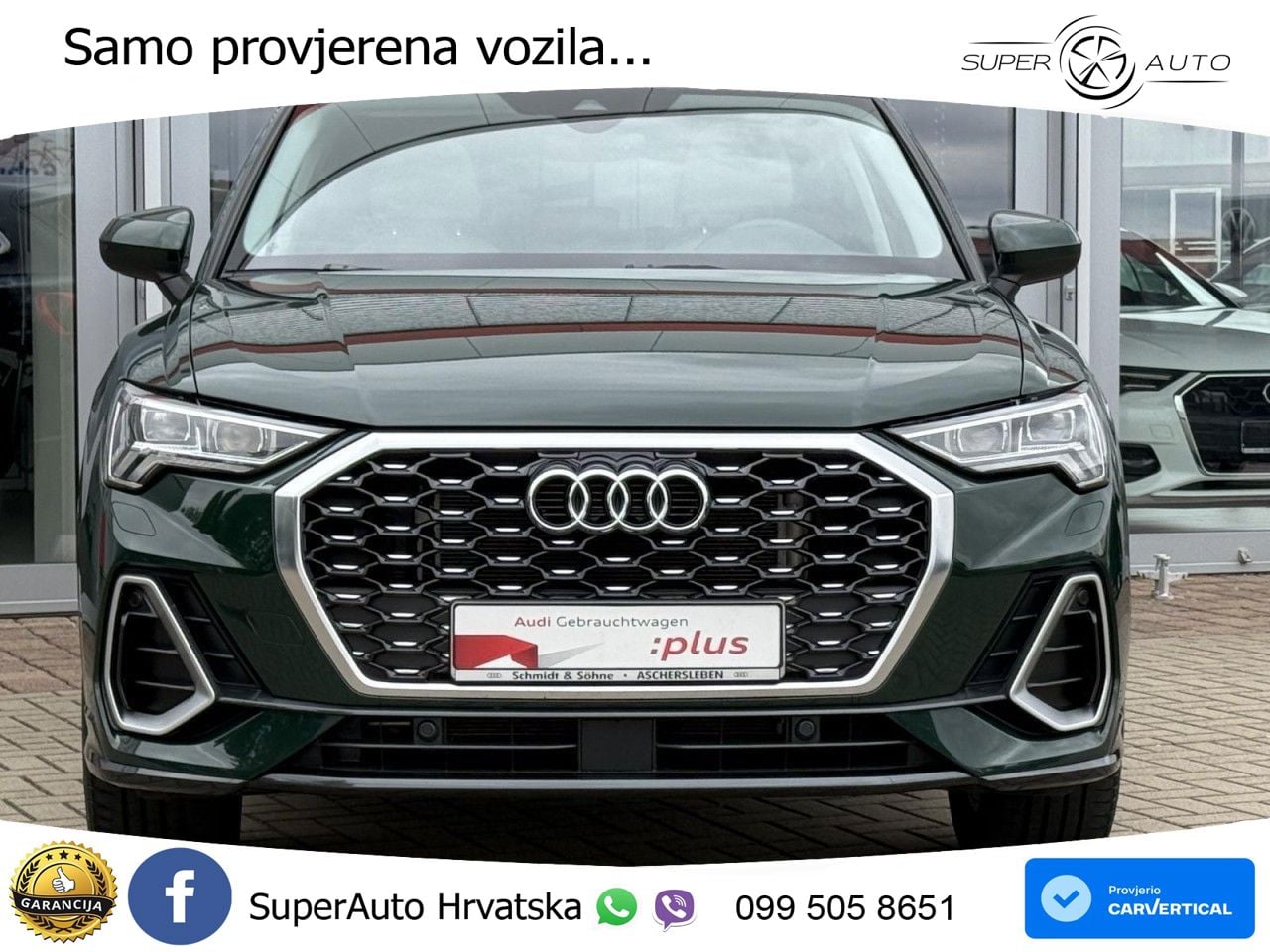 Audi Q3 Sportback 45 TFSIe (245 KS) S tronic S line MATRIX+GR SJED+KAM