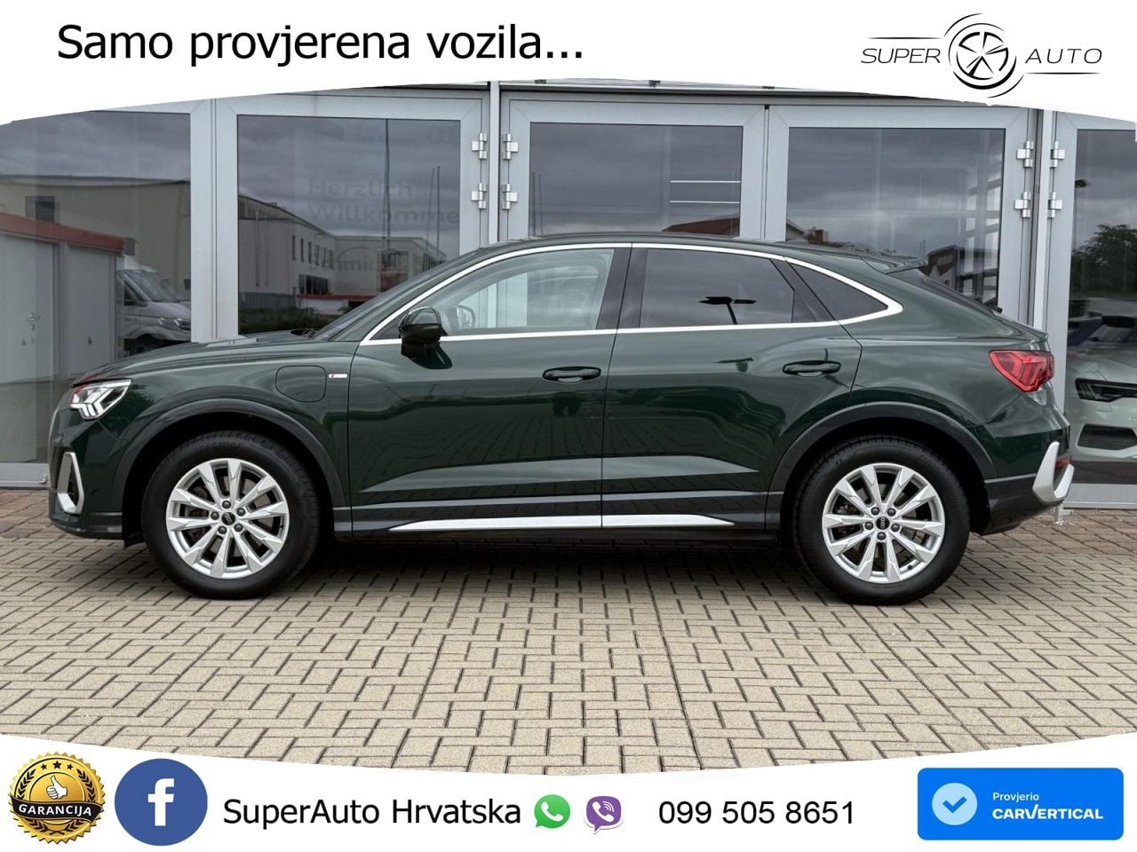Audi Q3 Sportback 45 TFSIe (245 KS) S tronic S line MATRIX+GR SJED+KAM