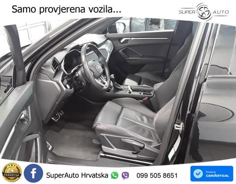 Audi Q3 Sportback 40 TDI (200 KS) quattro S tronic S line MATRIX+GR SJED+KAM