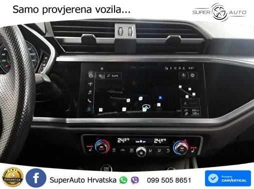 Audi Q3 Sportback 40 TDI (200 KS) quattro S tronic S line MATRIX+GR SJED+KAM