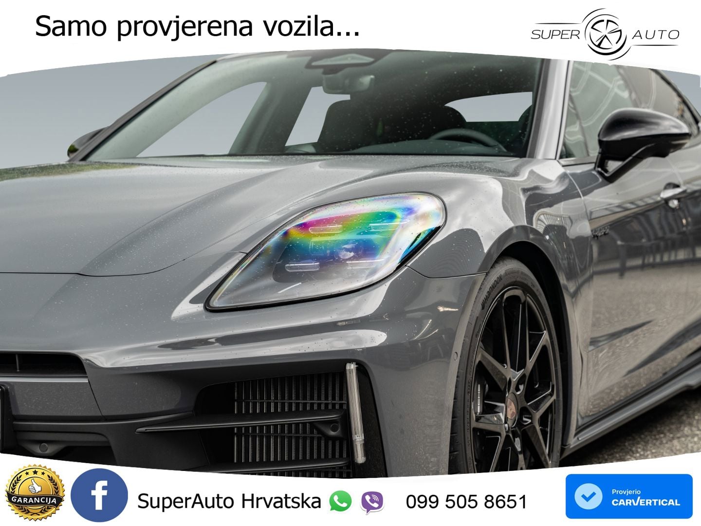 Porsche Panamera 4 2.9 V6 (470 KS) E-Hybrid PDK ZRAČNI+ACC+GR SJED+KAM+PANO