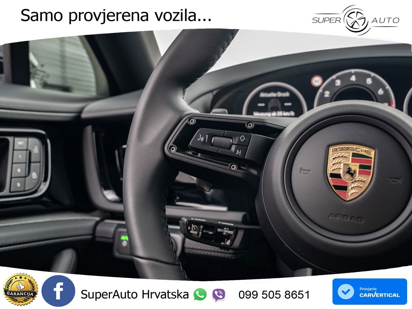 Porsche Panamera 4 2.9 V6 (470 KS) E-Hybrid PDK ZRAČNI+ACC+GR SJED+KAM+PANO