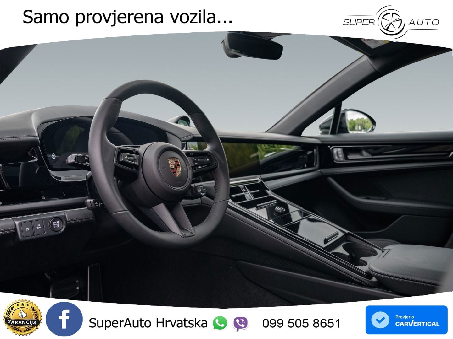 Porsche Panamera 4 2.9 V6 (470 KS) E-Hybrid PDK ZRAČNI+ACC+GR SJED+KAM+PANO