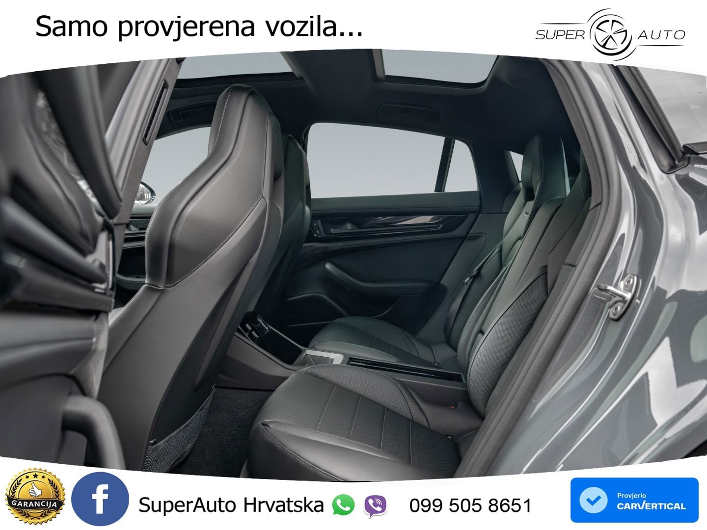 Porsche Panamera 4 2.9 V6 (470 KS) E-Hybrid PDK ZRAČNI+ACC+GR SJED+KAM+PANO