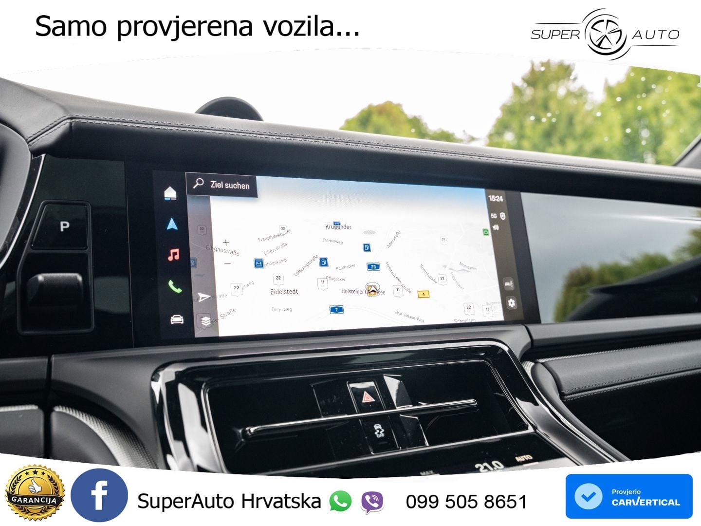 Porsche Panamera 4 2.9 V6 (470 KS) E-Hybrid PDK ZRAČNI+ACC+GR SJED+KAM+PANO