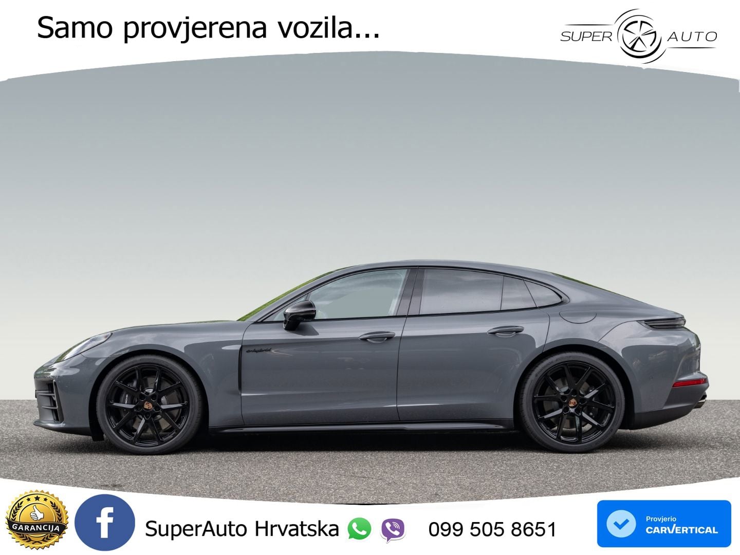 Porsche Panamera 4 2.9 V6 (470 KS) E-Hybrid PDK ZRAČNI+ACC+GR SJED+KAM+PANO