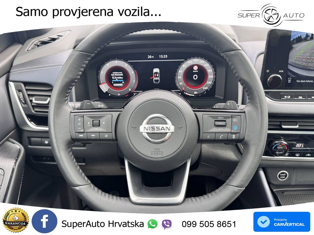 Nissan Qashqai 1.3 DIG-T (158 KS) Xtronic Tekna LED+GR SJED+ACC