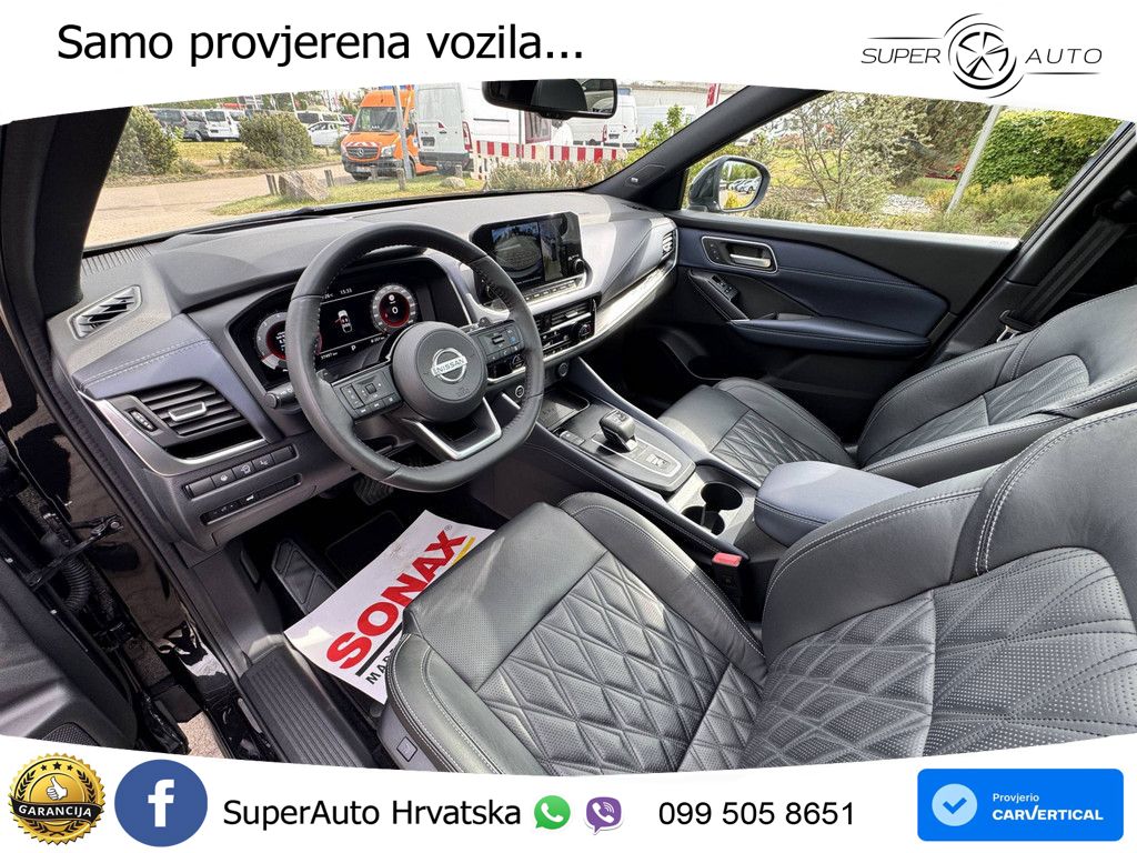 Nissan Qashqai 1.3 DIG-T (158 KS) Xtronic Tekna LED+GR SJED+ACC