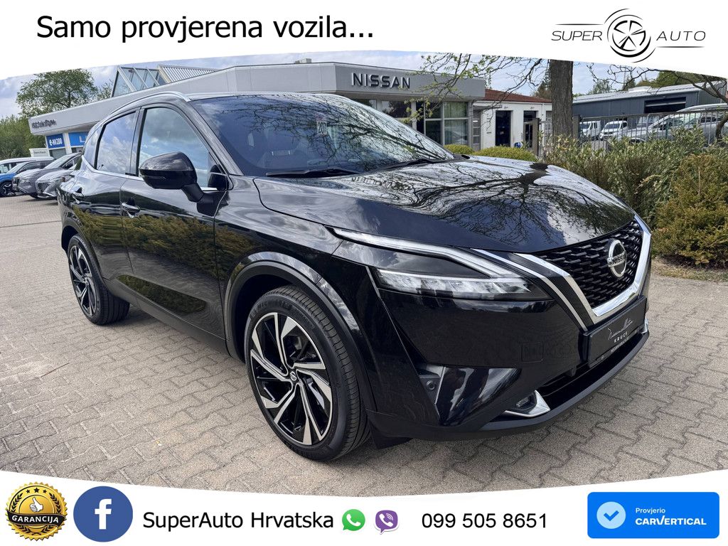 Nissan Qashqai 1.3 DIG-T (158 KS) Xtronic Tekna LED+GR SJED+ACC