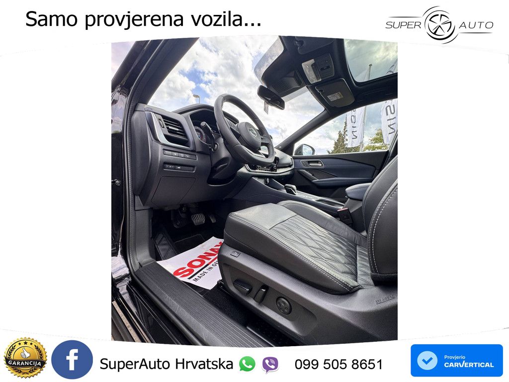 Nissan Qashqai 1.3 DIG-T (158 KS) Xtronic Tekna LED+GR SJED+ACC