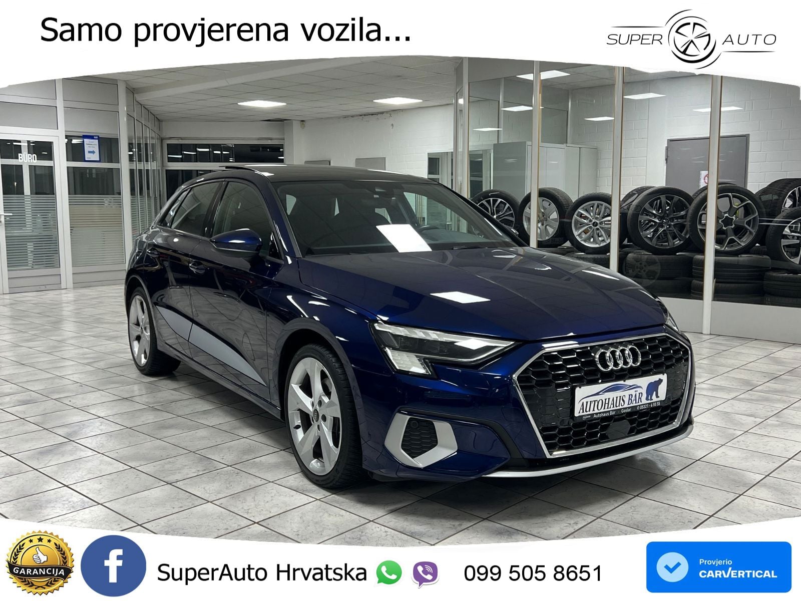 Audi A3 40 TDI (200 KS) quattro S tronic MATRIX+GR SJED+KAM