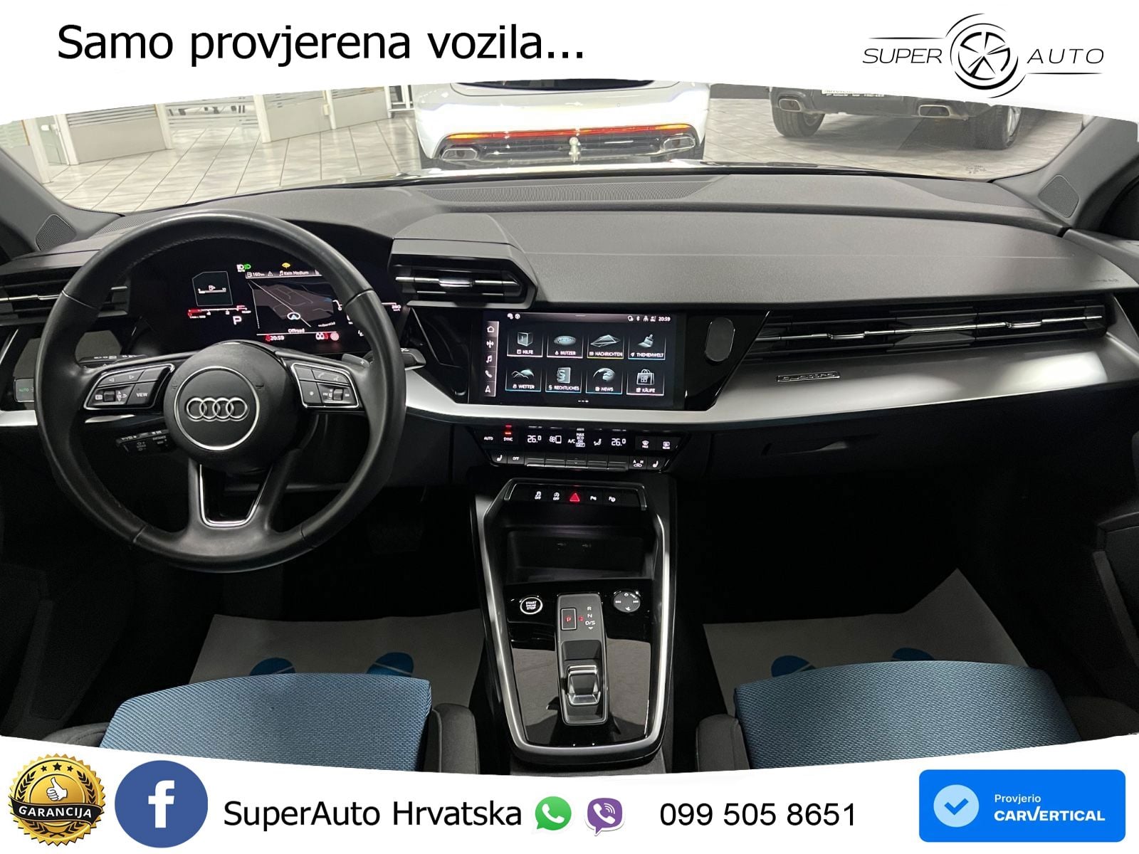 Audi A3 40 TDI (200 KS) quattro S tronic MATRIX+GR SJED+KAM
