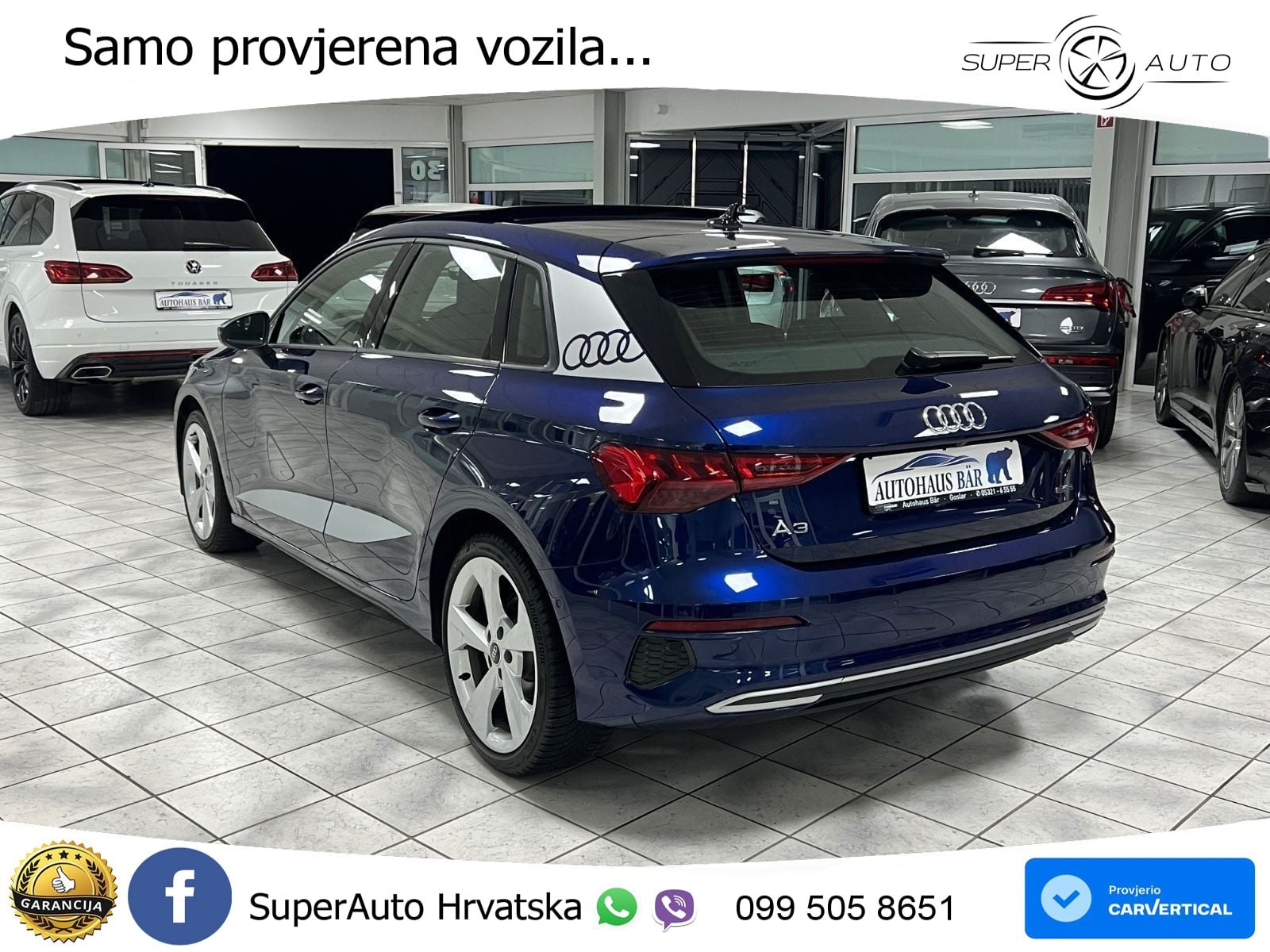 Audi A3 40 TDI (200 KS) quattro S tronic MATRIX+GR SJED+KAM