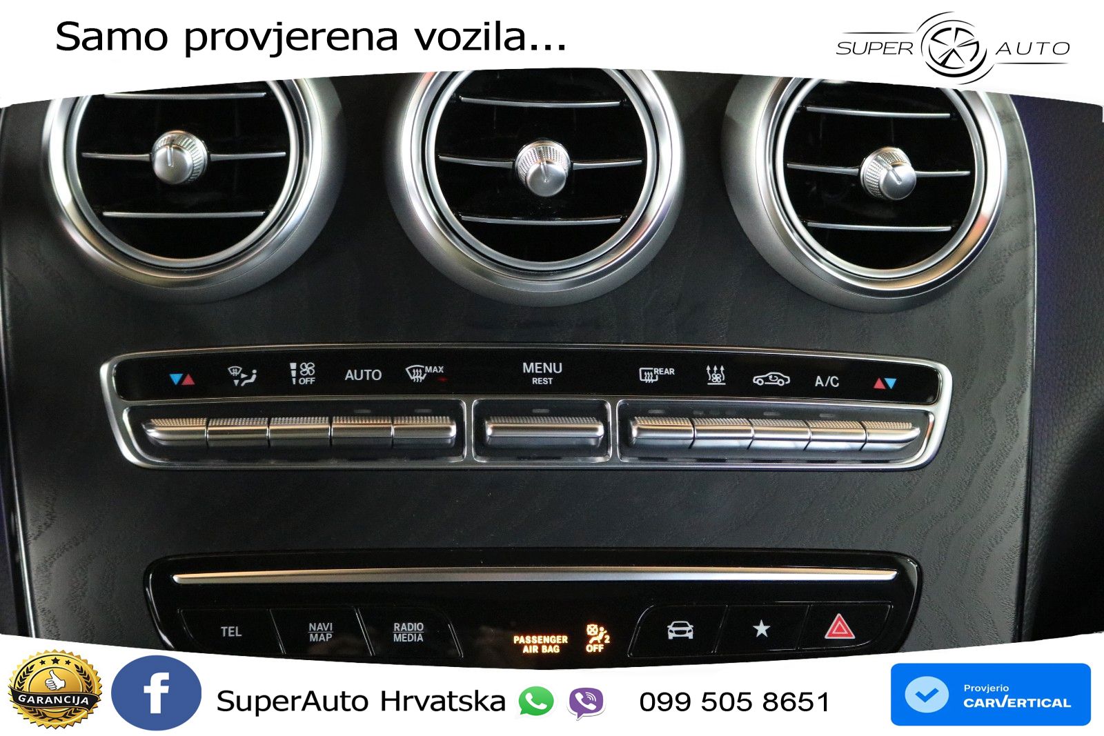 Mercedes GLC 300de (306 KS) 4MATIC 9G-TRONIC AMG ZRAČNI+ACC+GR SJED+KAM+PANO