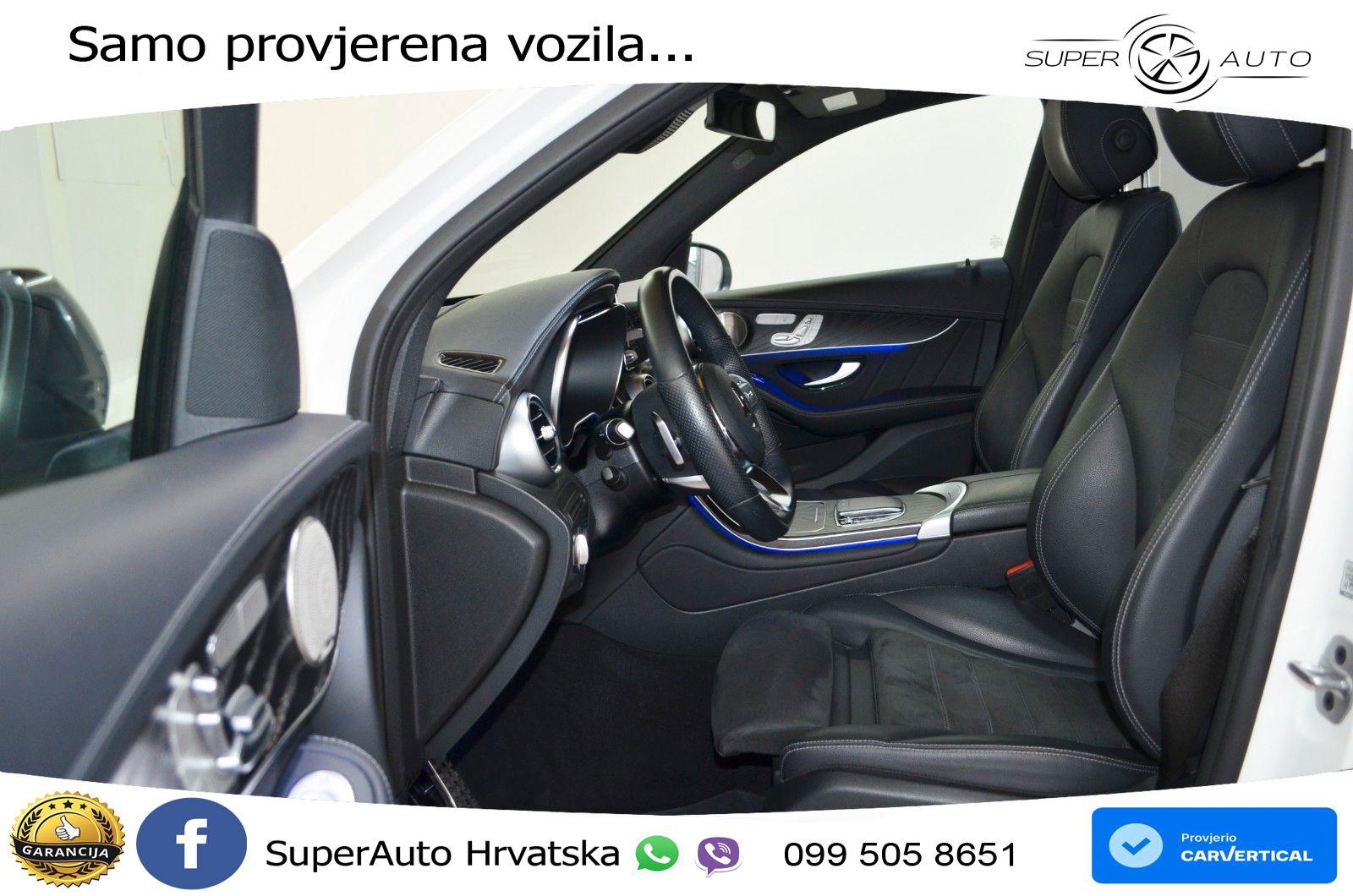 Mercedes GLC 300de (306 KS) 4MATIC 9G-TRONIC AMG ZRAČNI+ACC+GR SJED+KAM+PANO