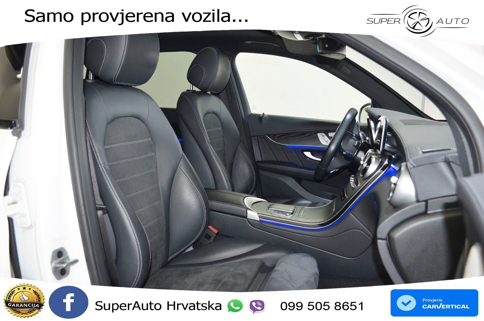 Mercedes GLC 300de (306 KS) 4MATIC 9G-TRONIC AMG ZRAČNI+ACC+GR SJED+KAM+PANO