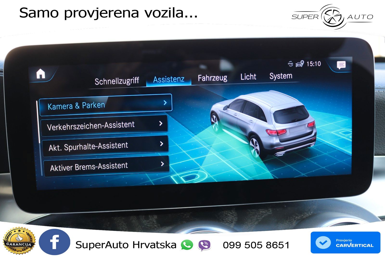 Mercedes GLC 300de (306 KS) 4MATIC 9G-TRONIC AMG ZRAČNI+ACC+GR SJED+KAM+PANO