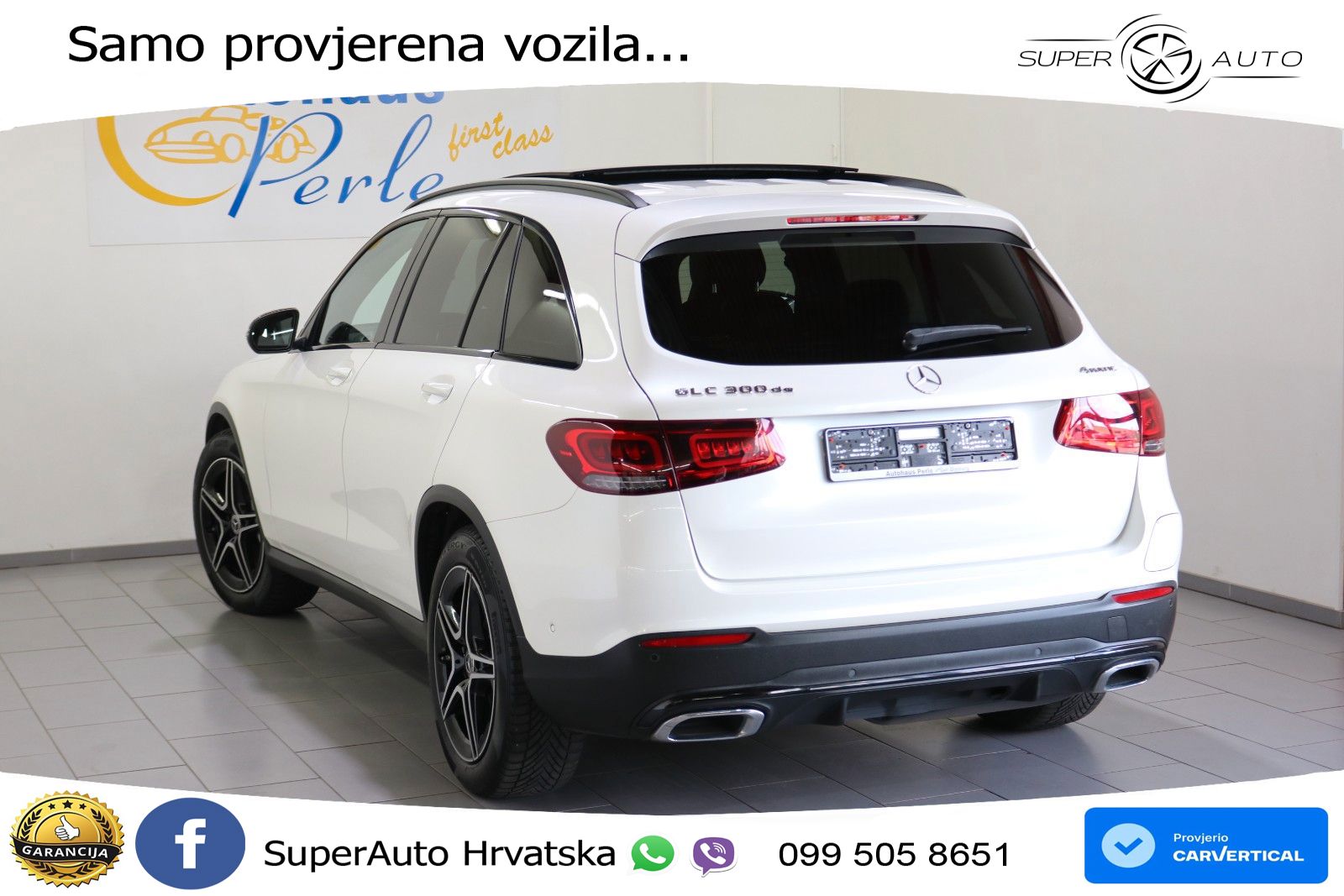 Mercedes GLC 300de (306 KS) 4MATIC 9G-TRONIC AMG ZRAČNI+ACC+GR SJED+KAM+PANO