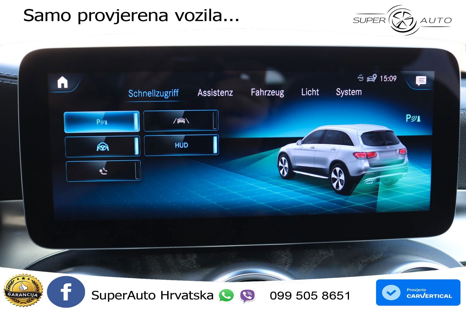 Mercedes GLC 300de (306 KS) 4MATIC 9G-TRONIC AMG ZRAČNI+ACC+GR SJED+KAM+PANO