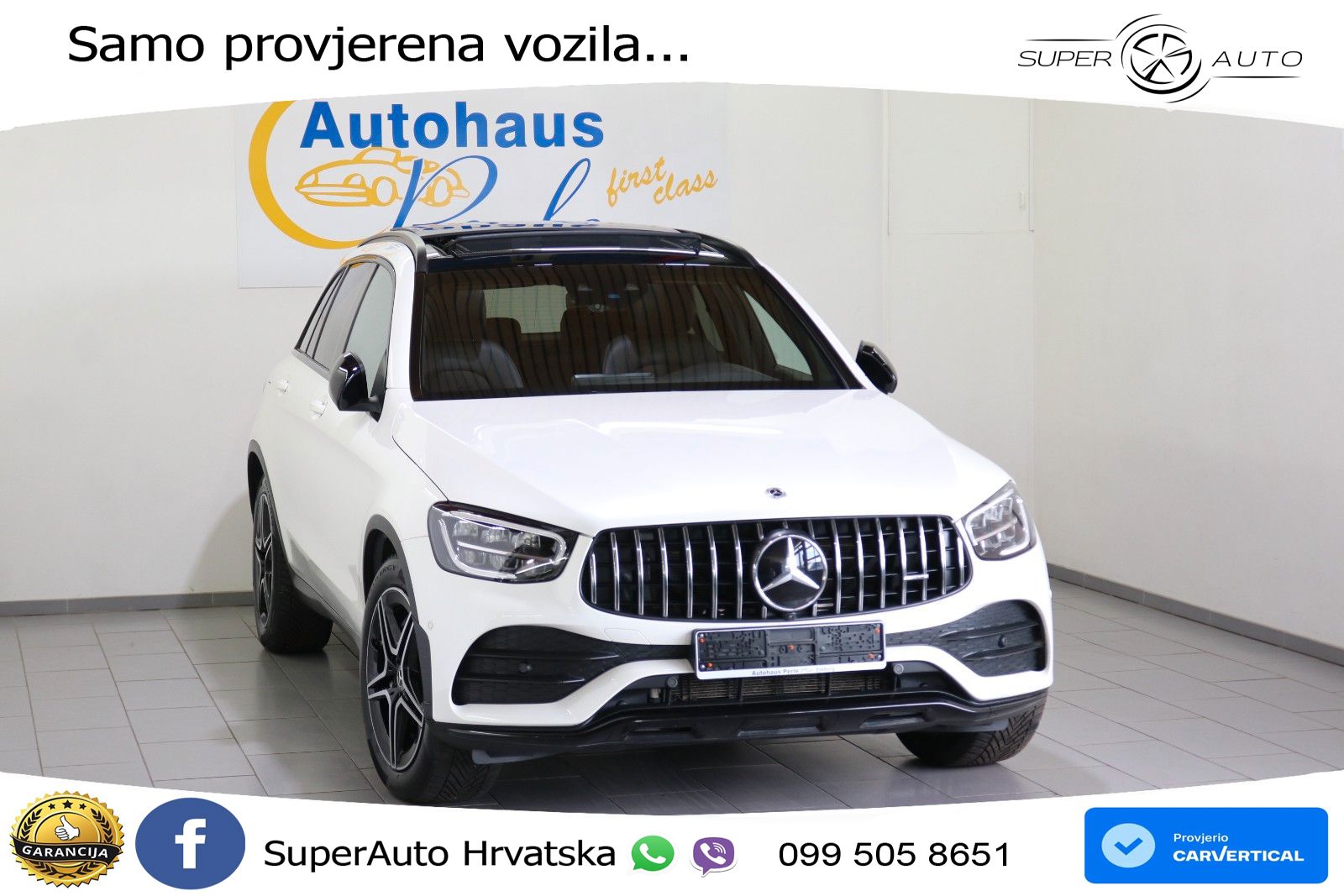 Mercedes GLC 300de (306 KS) 4MATIC 9G-TRONIC AMG ZRAČNI+ACC+GR SJED+KAM+PANO