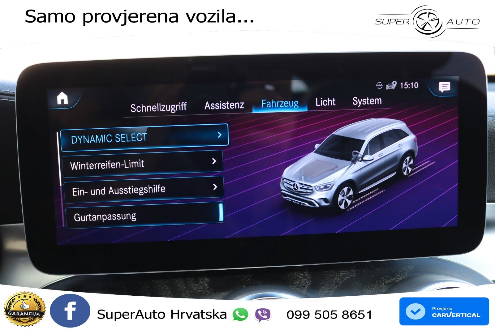 Mercedes GLC 300de (306 KS) 4MATIC 9G-TRONIC AMG ZRAČNI+ACC+GR SJED+KAM+PANO