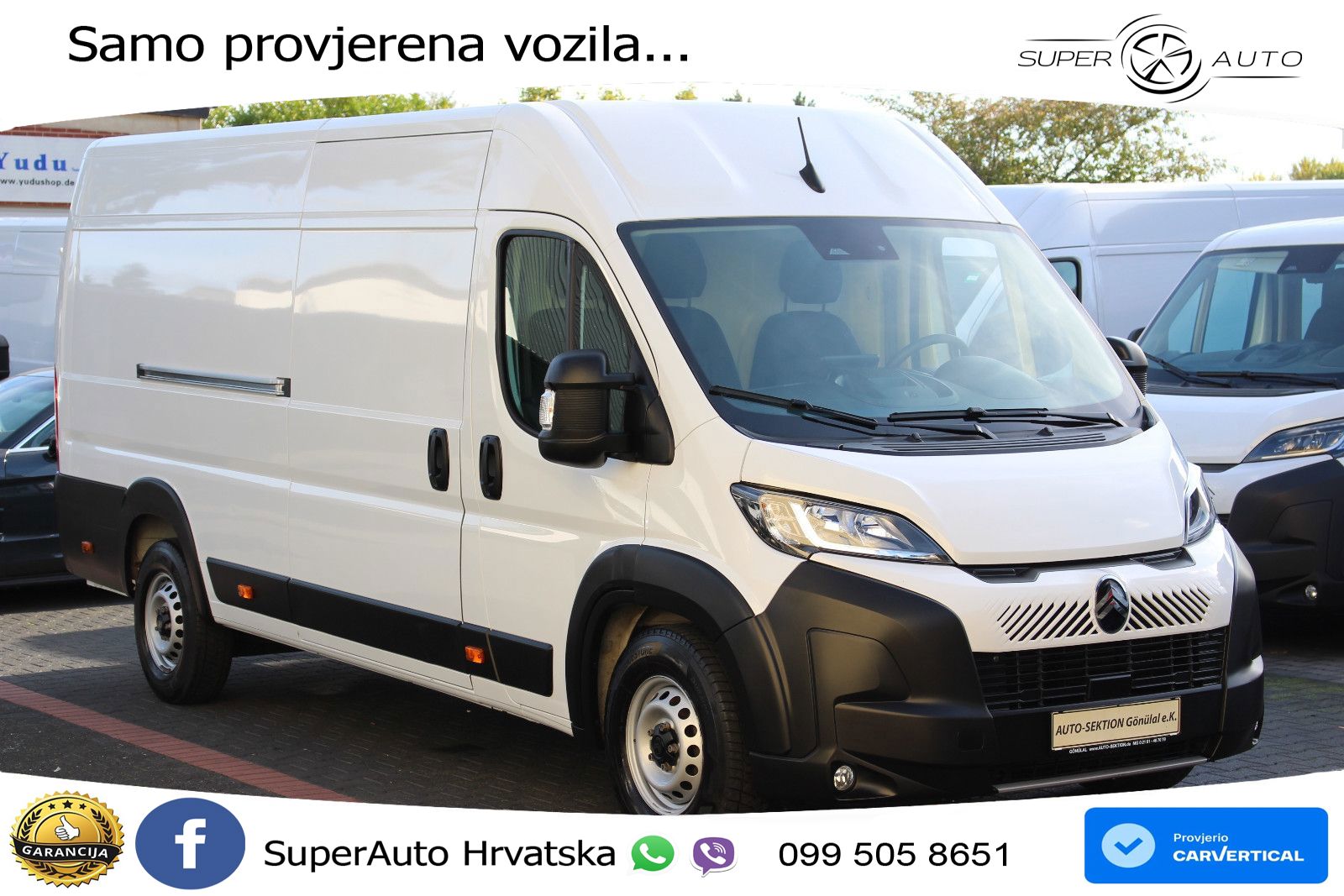 Citroën Jumper 35 L4H2 180 *Klima*Tempomat*Navi*Holz 179 KS