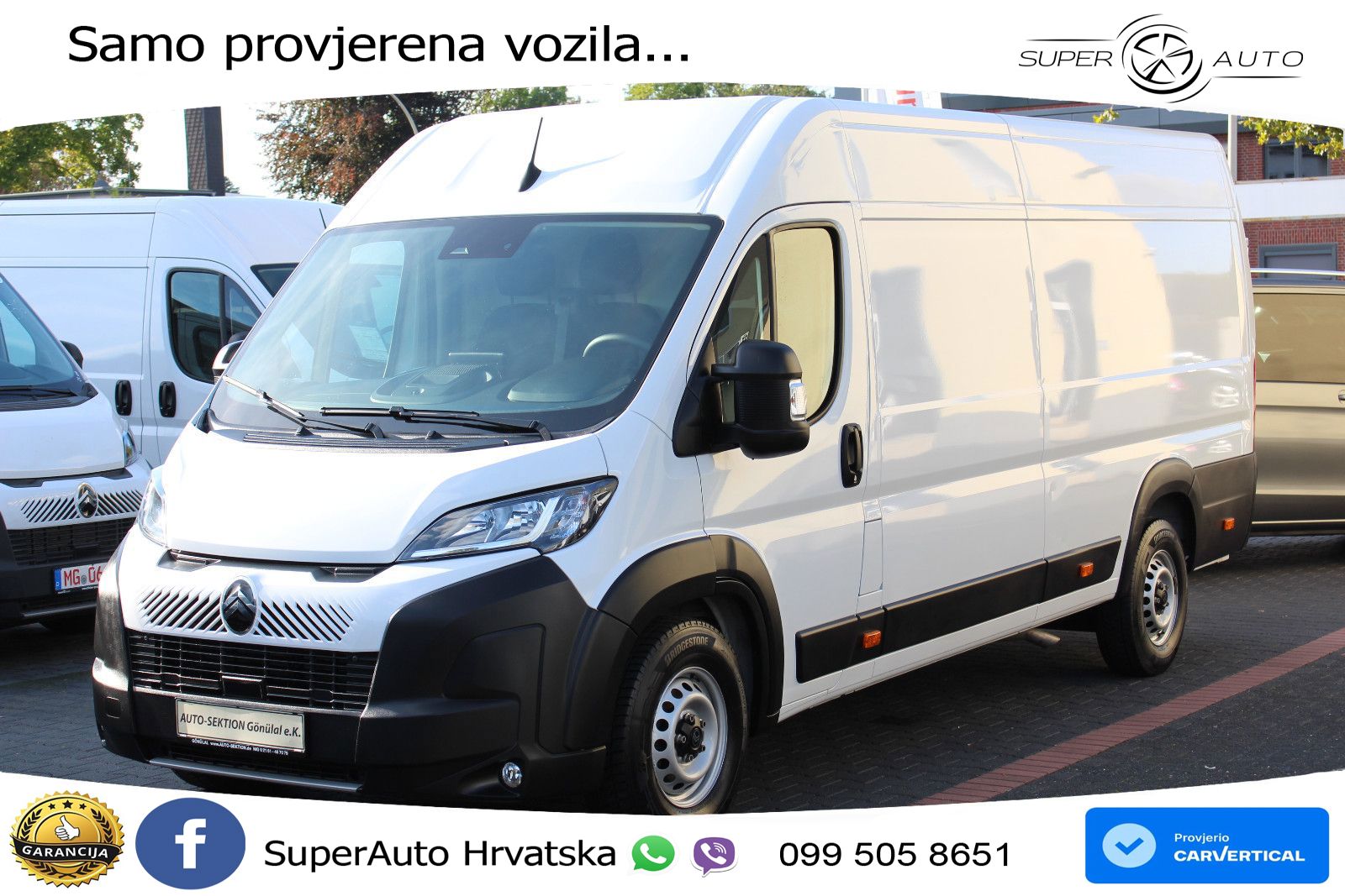 Citroën Jumper 35 L4H2 180 *Klima*Tempomat*Navi*Holz 179 KS