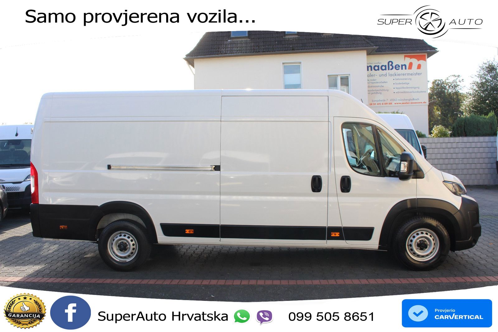 Citroën Jumper 35 L4H2 180 *Klima*Tempomat*Navi*Holz 179 KS