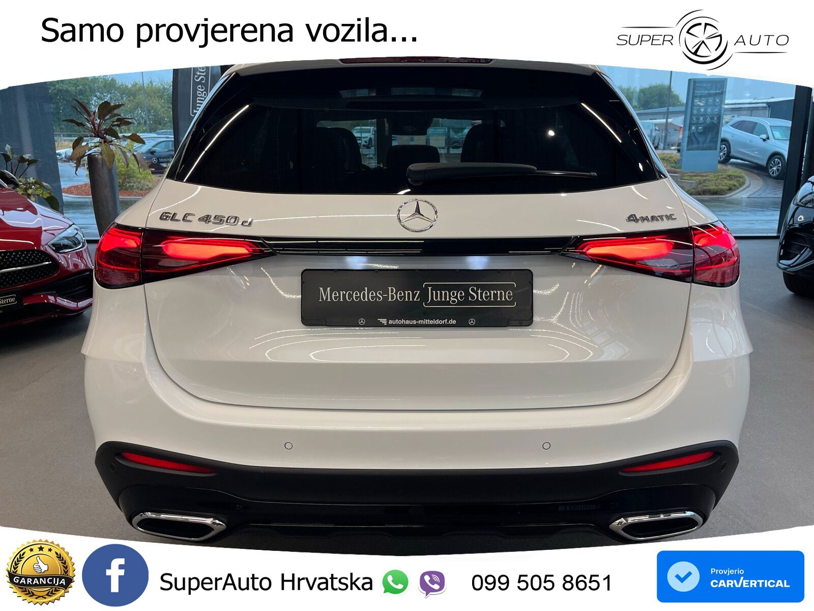 Mercedes GLC 450d (367 KS) 4MATIC 9G-TRONIC AMG ACC+GR SJED+360+PANO