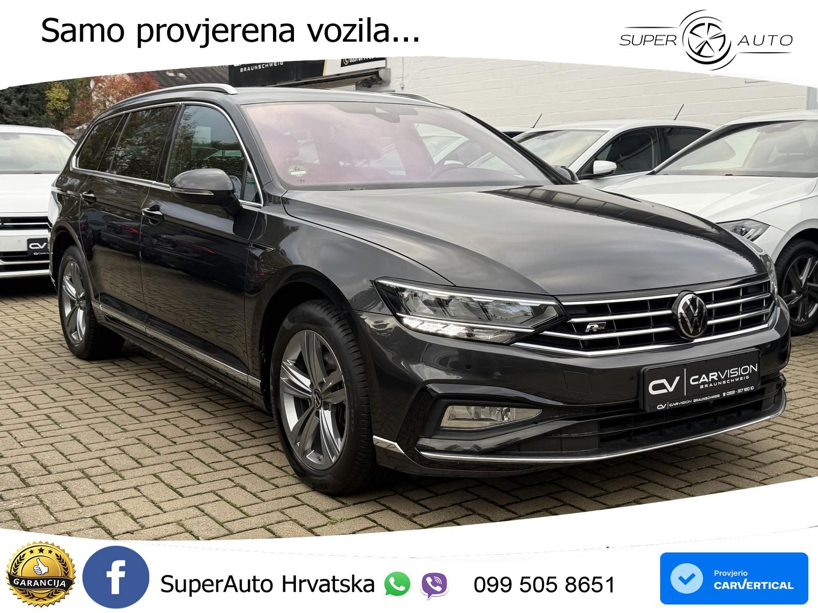Volkswagen Passat Variant 2.0 TDI (122 KS) DSG R-Line LED+GR SJED+ACC