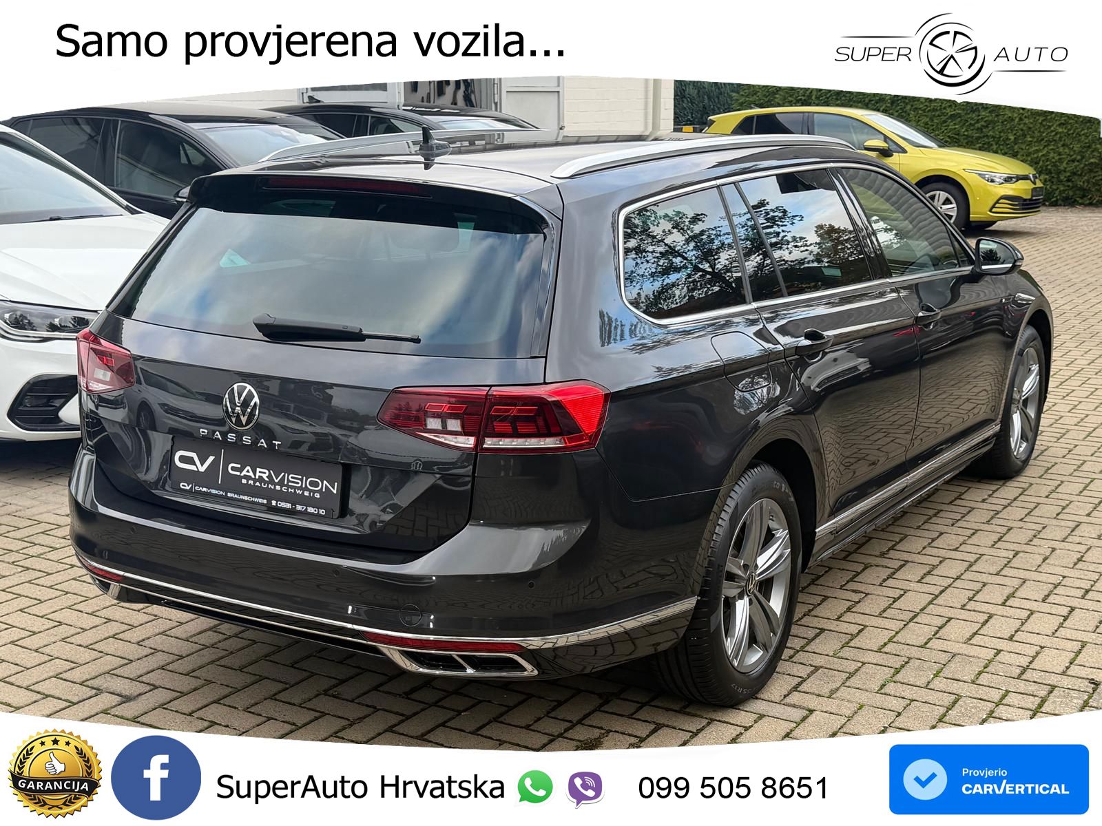 Volkswagen Passat Variant 2.0 TDI (122 KS) DSG R-Line LED+GR SJED+ACC