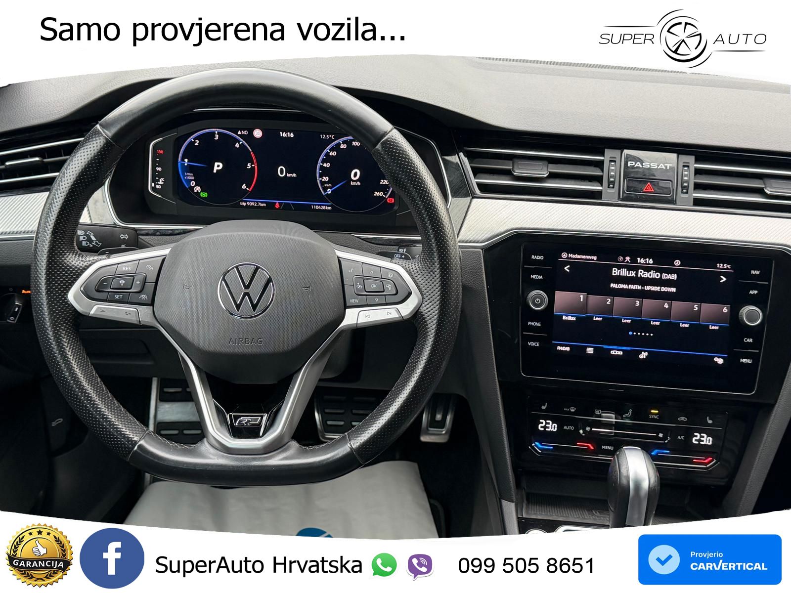 Volkswagen Passat Variant 2.0 TDI (122 KS) DSG R-Line LED+GR SJED+ACC