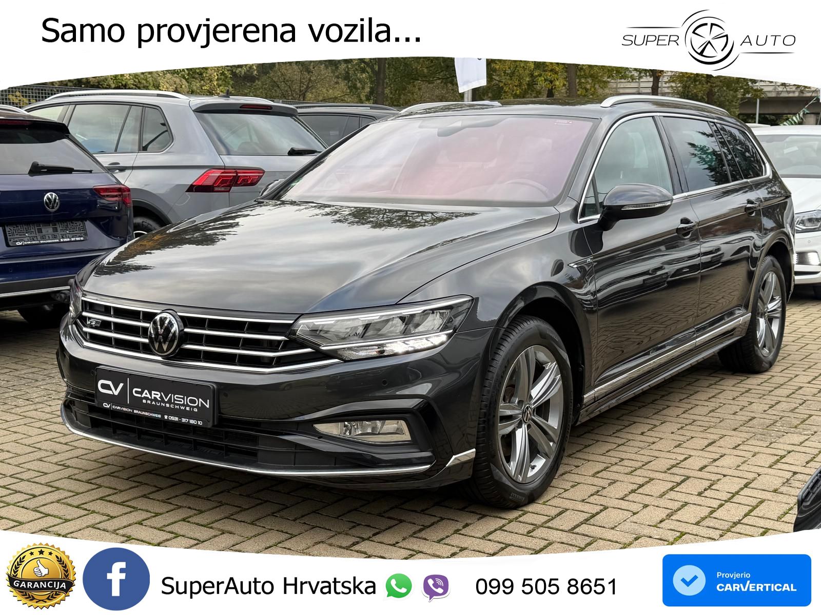 Volkswagen Passat Variant 2.0 TDI (122 KS) DSG R-Line LED+GR SJED+ACC
