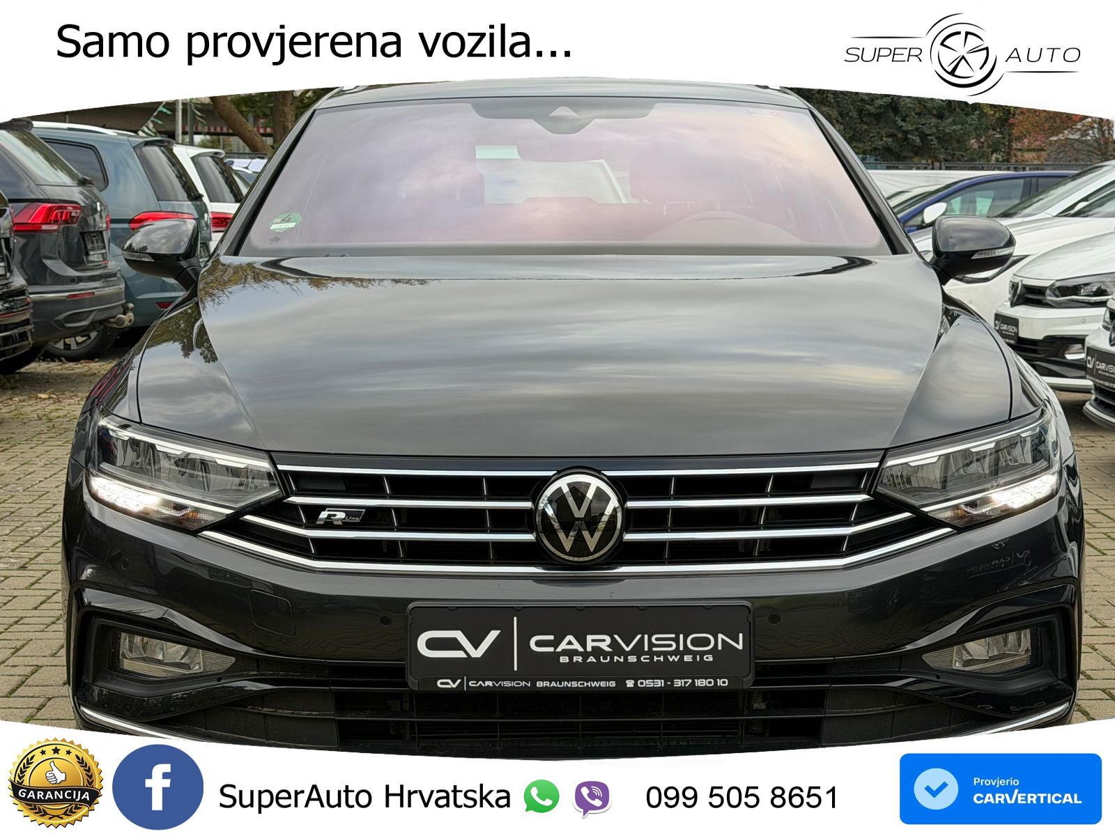 Volkswagen Passat Variant 2.0 TDI (122 KS) DSG R-Line LED+GR SJED+ACC